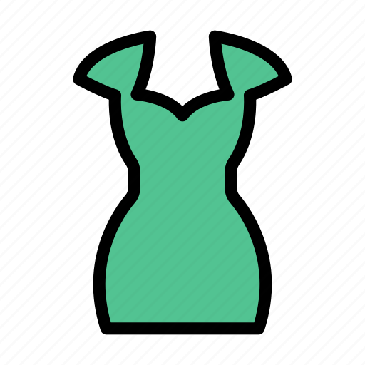 Cloth, dress, fashion, ladies, wear icon - Download on Iconfinder