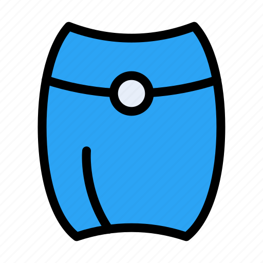 Cloth, garments, ladies, skirt, tight icon - Download on Iconfinder