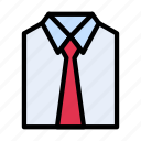 cloth, fashion, shirt, tie, wear