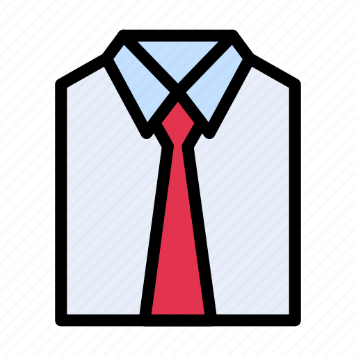 Cloth, fashion, shirt, tie, wear icon - Download on Iconfinder