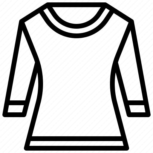 Tunic, fashion, women, clothes, sweatshirt, garment icon - Download on Iconfinder