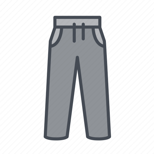 Athletic, exercise, long pants, pants, trousers, workout icon - Download on Iconfinder