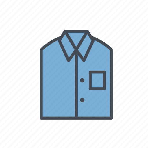 Clothes, clothing, folded, formal, shirt icon - Download on Iconfinder
