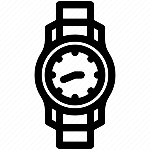 Wristwatch, clock, time, watch, accessories, timer icon - Download on Iconfinder
