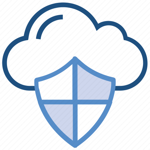 Cloud, data, online security, protection, security, shield, storage icon - Download on Iconfinder