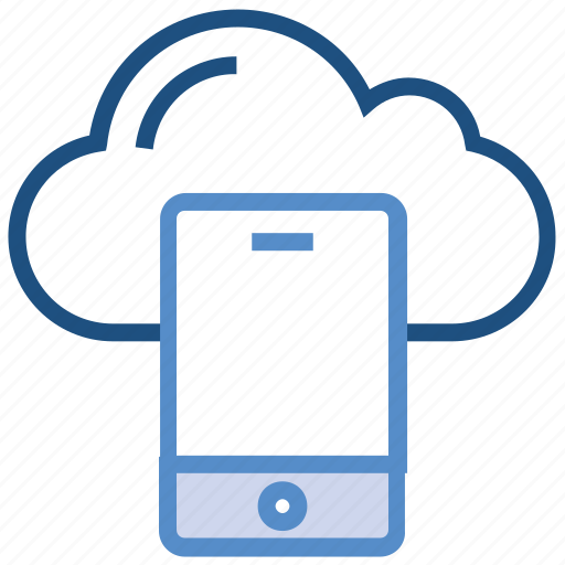 Cloud, cloud app, drive, mobile, server, smartphone, storage icon - Download on Iconfinder