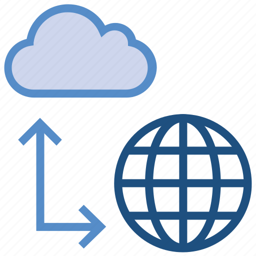 Cloud, data, network, server, sharing, storage, world icon - Download on Iconfinder