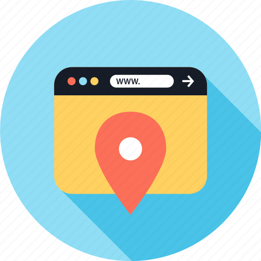 Gps, pin, web, www icon - Download on Iconfinder