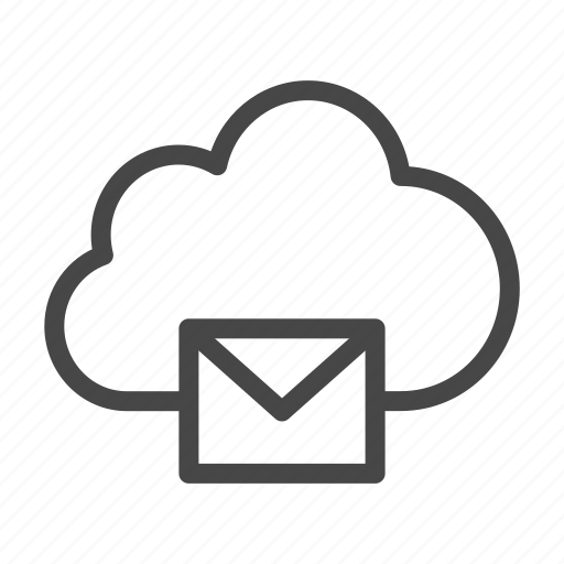 Cloud, data, email, envelope, message, server, storage icon - Download on Iconfinder