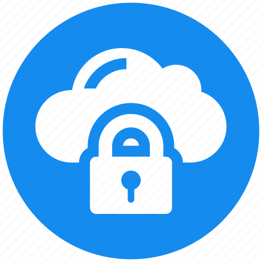 Cloud, data, lock, protection icon - Download on Iconfinder