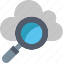 search, cloud, data, database, find, information, magnifier