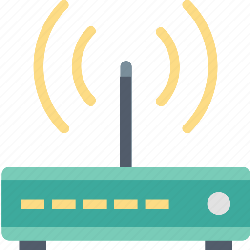 Connection, wireless, internet, network, router, signal, wifi icon - Download on Iconfinder