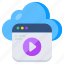 cloud video, online video, video streaming, play video, cloud media 