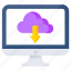 cloud download, online download, data download, cloud storage, cloud technology 