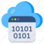 cloud binary data, cloud binary code, digital coding, cloud technology, cloud computing 