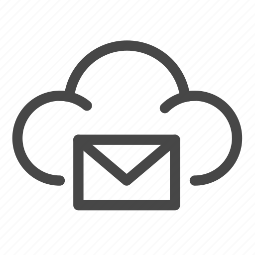 Cloud, email, mail, message, sharing, storage icon - Download on Iconfinder