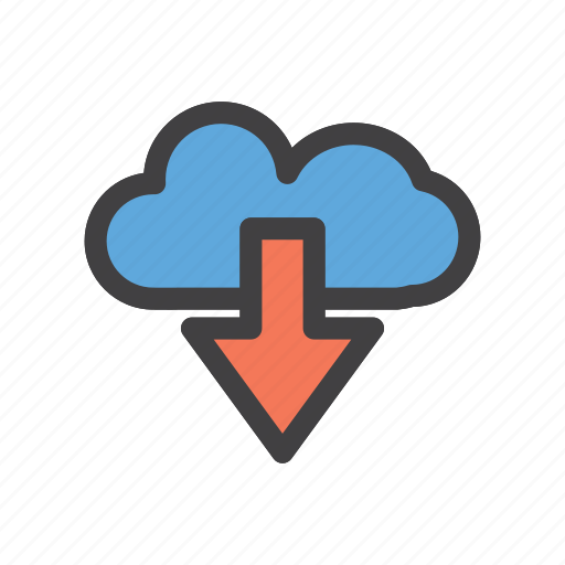 Cloud, dowload, network, server icon - Download on Iconfinder