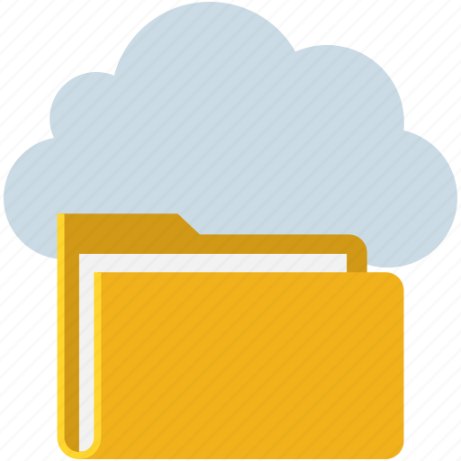 Cloud, computing, file, folder, save, storage icon - Download on Iconfinder