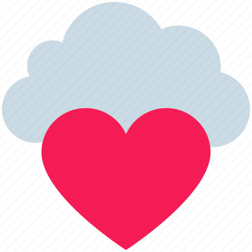 Cloud, computing, heart, like, love icon - Download on Iconfinder
