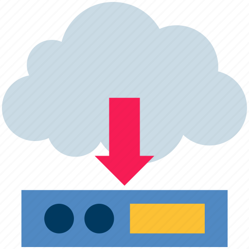 Cloud, computing, download, internet, modem, router icon - Download on Iconfinder