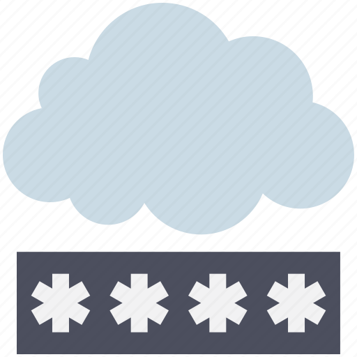 Cloud, computing, network, password, privacy icon - Download on Iconfinder