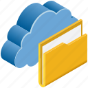 cloud, computing, file, folder, save, storage