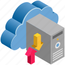 cloud, computing, desktop, pc, server, sync