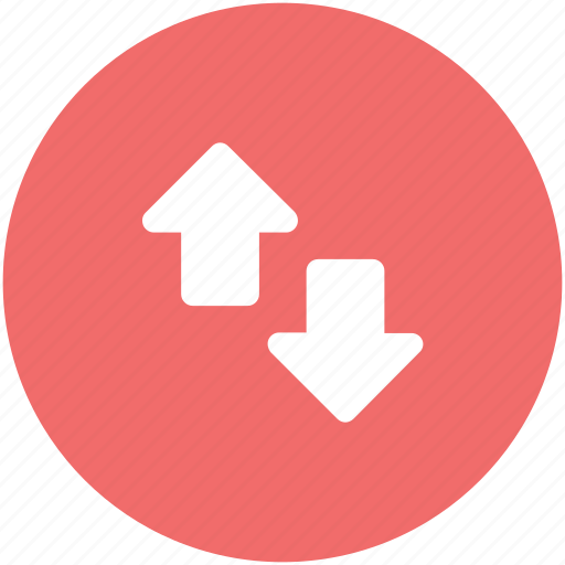 Arrow pointing, arrows, arrows indication, down, hints, indicators, up arrow icon - Download on Iconfinder