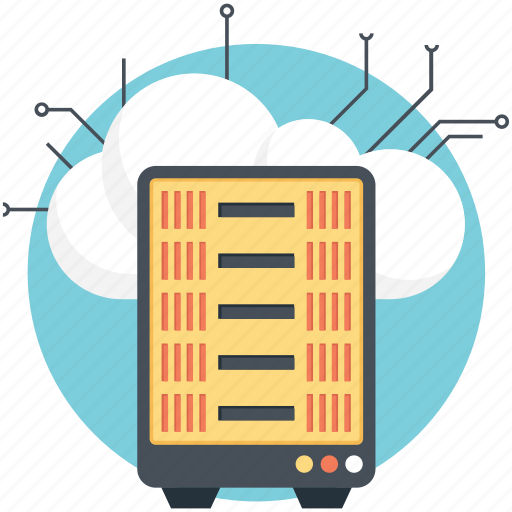 Cloud backup, cloud server, cloud server hosting, cloud storage, software hosting icon - Download on Iconfinder