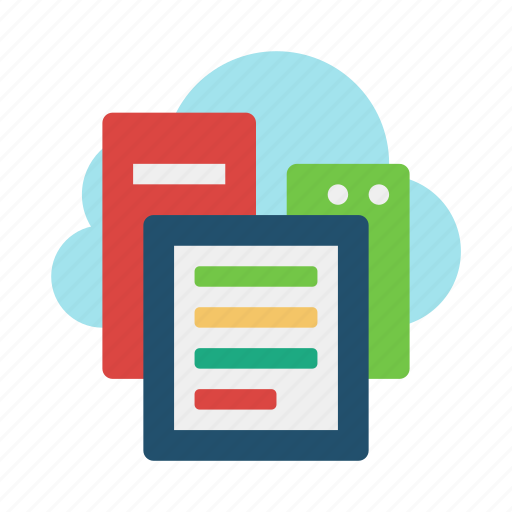 Cloud, server, network, hosting, database, data, document icon - Download on Iconfinder