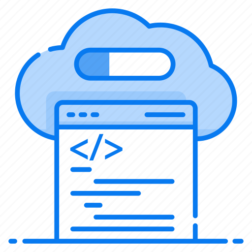 Clean code, good coding, good programing, cloud coding, custom development icon - Download on Iconfinder