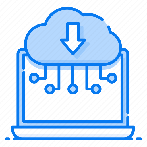 Cloud computing, cloud downloading, cloud storage, cloud technology, cloud network icon - Download on Iconfinder
