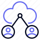 cloud, collaboration, forecast, network, rain, data, server, internet, storage