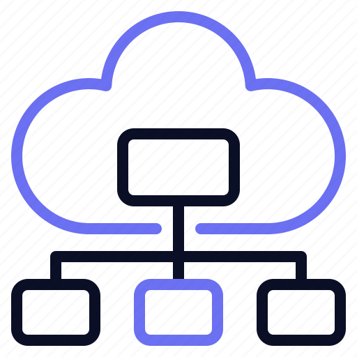 Cloud, governance, forecast, network, rain, data, server icon - Download on Iconfinder