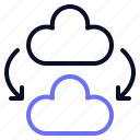 cloud, migration, forecast, network, rain, data, server, internet, storage