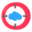 cloud target, cloud goal, cloud aim, cloud technology, cloud computing 