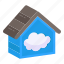 cloud home, cloud house, cloud residence, cloud technology, cloud computing 