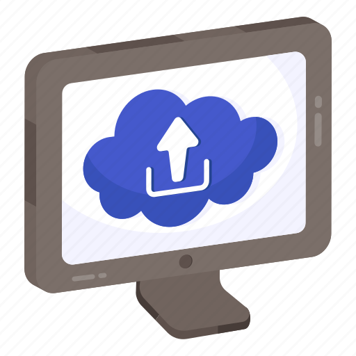 Cloud upload, data upload, online uploading, cloud computing, cloud data transfer icon - Download on Iconfinder
