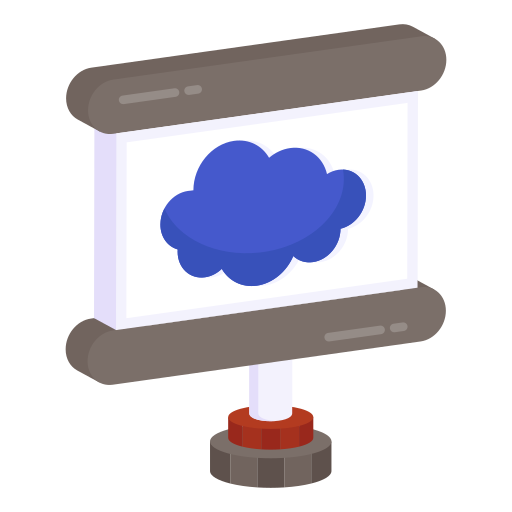 Cloud presentation, cloud ppt, cloud technology, cloud computing, cloud board icon - Download on Iconfinder