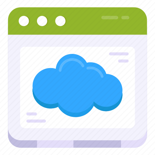 Cloud website, cloud webpage, verified website, approves website, cloud technology icon - Download on Iconfinder