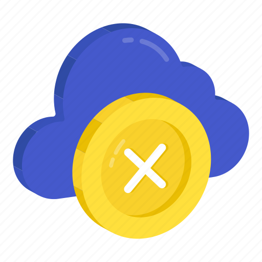 Cloud remove, cloud technology, cloud computing, cloud extract, delete cloud icon - Download on Iconfinder