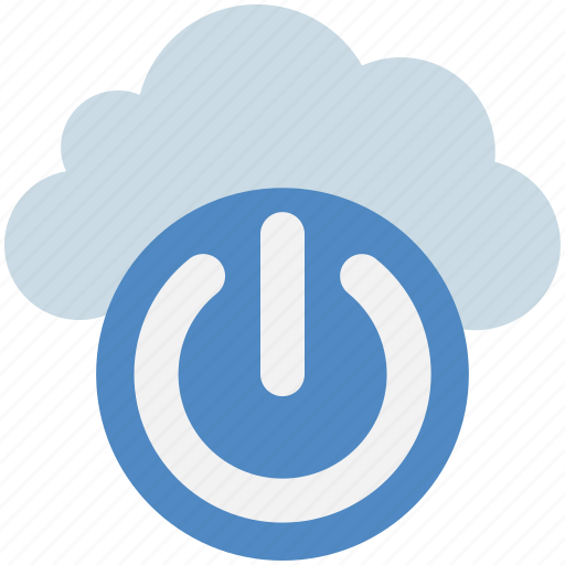 Cloud, computing, off, on, power, switch icon - Download on Iconfinder