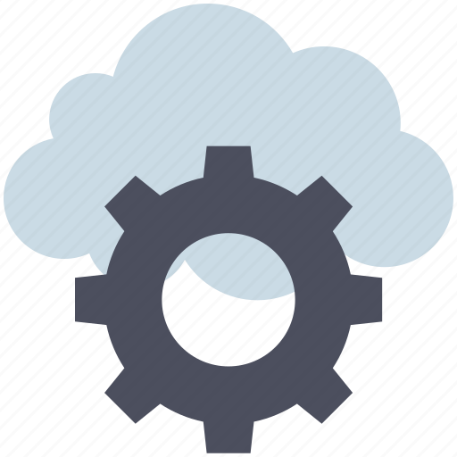 Cloud, cogwheel, computing, gear, services, settings icon - Download on Iconfinder