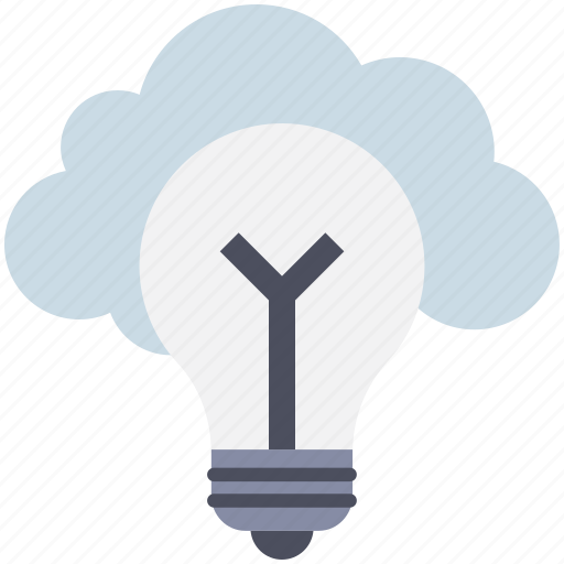 Cloud, computing, creativity, idea, innovation, light icon - Download on Iconfinder