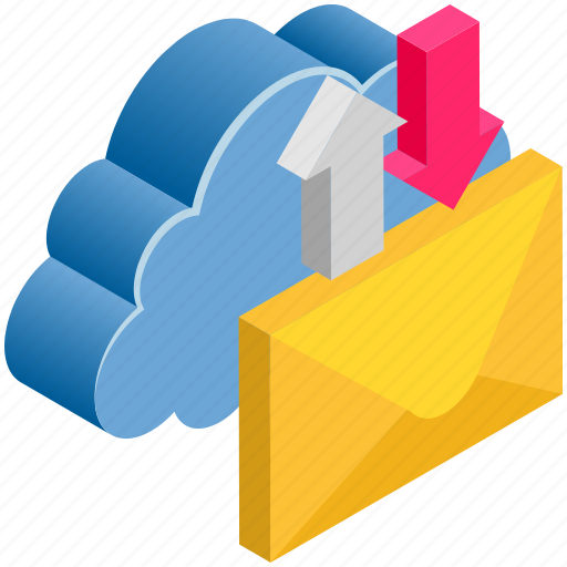 Cloud, computing, email, letter, mail, sync icon - Download on Iconfinder