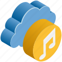 audio, cloud, cloud music, computing, music