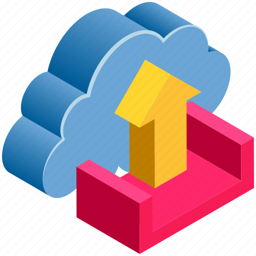 Cloud, computing, storage, up, upload icon - Download on Iconfinder