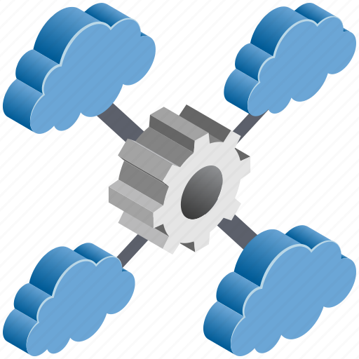Cloud, computing, gear, server, settings, storage icon - Download on Iconfinder