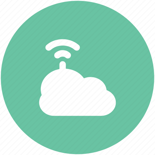 Cloud computing concept, cloud network, wifi, wifi zone, wireless fidelity, wireless network, wireless technology icon - Download on Iconfinder