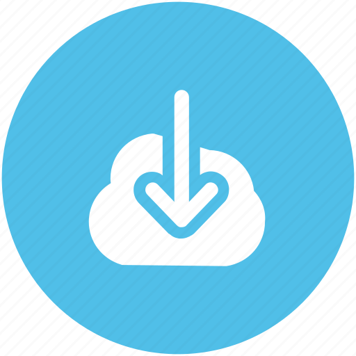 Cloud computing, cloud download, cloud informations, cloud internet, cloud technology, downloading concept, wireless internet icon - Download on Iconfinder